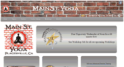 Desktop Screenshot of mainstyoga.com